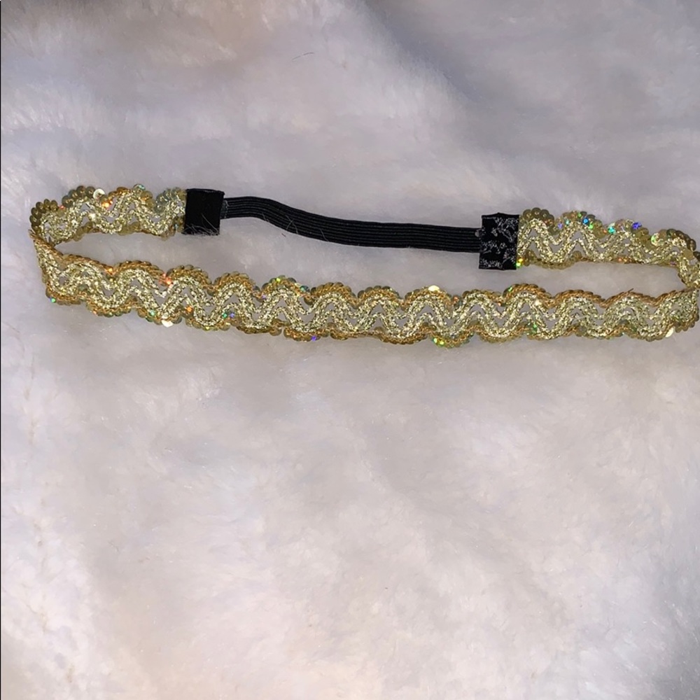 Beautiful gold headband
